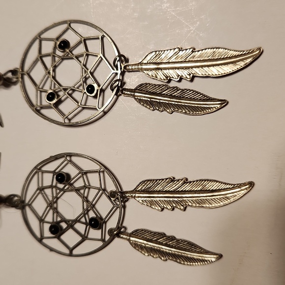 Dreamcatcher Earrings - Picture 2 of 4
